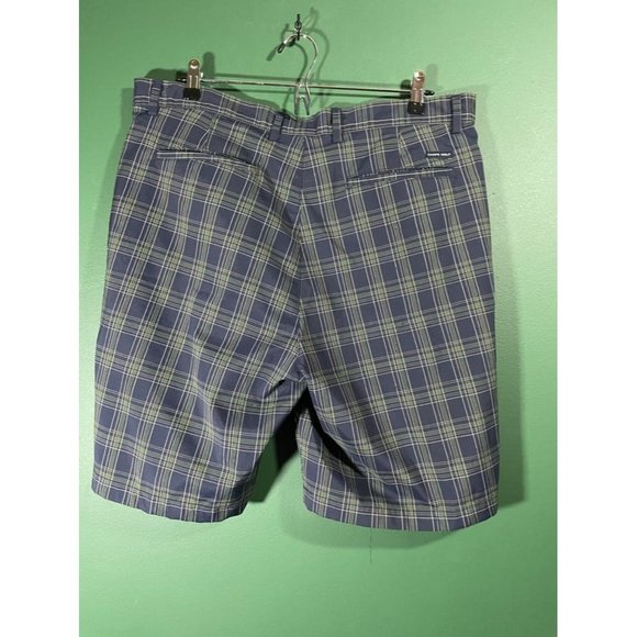 Chaps Golf - Blue/Grey/Green Plaid Shorts - Size 36 - Picture 6 of 6